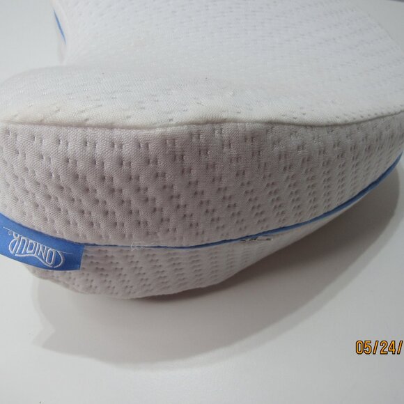 Contour Pillow Legacy Foam Support Pillow Knee Leg Relief Washable - Picture 3 of 5